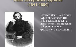 Иван суриков: краткая биография, фото и видео, личная жизнь